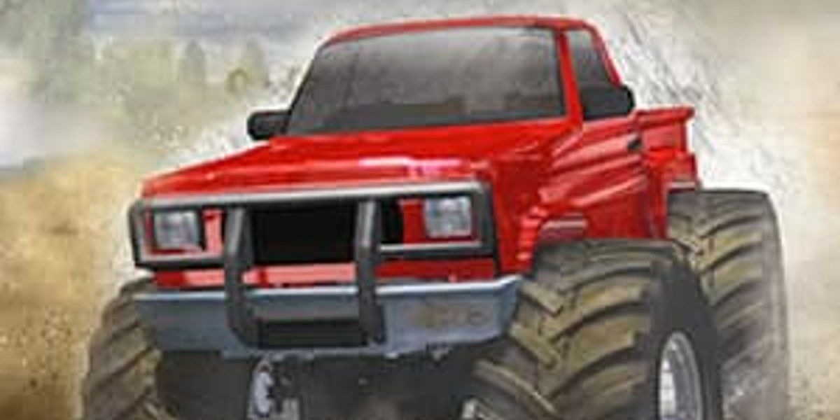 Online monster truck game,free games for kids,off road driving game