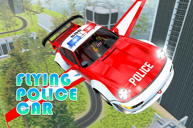 Flying Police Car