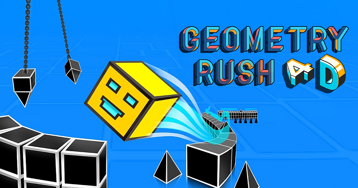 Geometry Fun 4 Geometry Rush 4D - Free Play & No Download | FunnyGames
