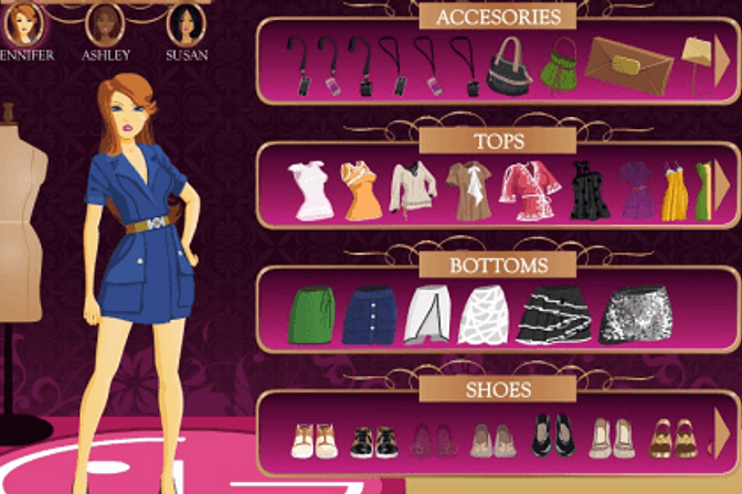 Play Fashion Show Dress Up Game for Girl