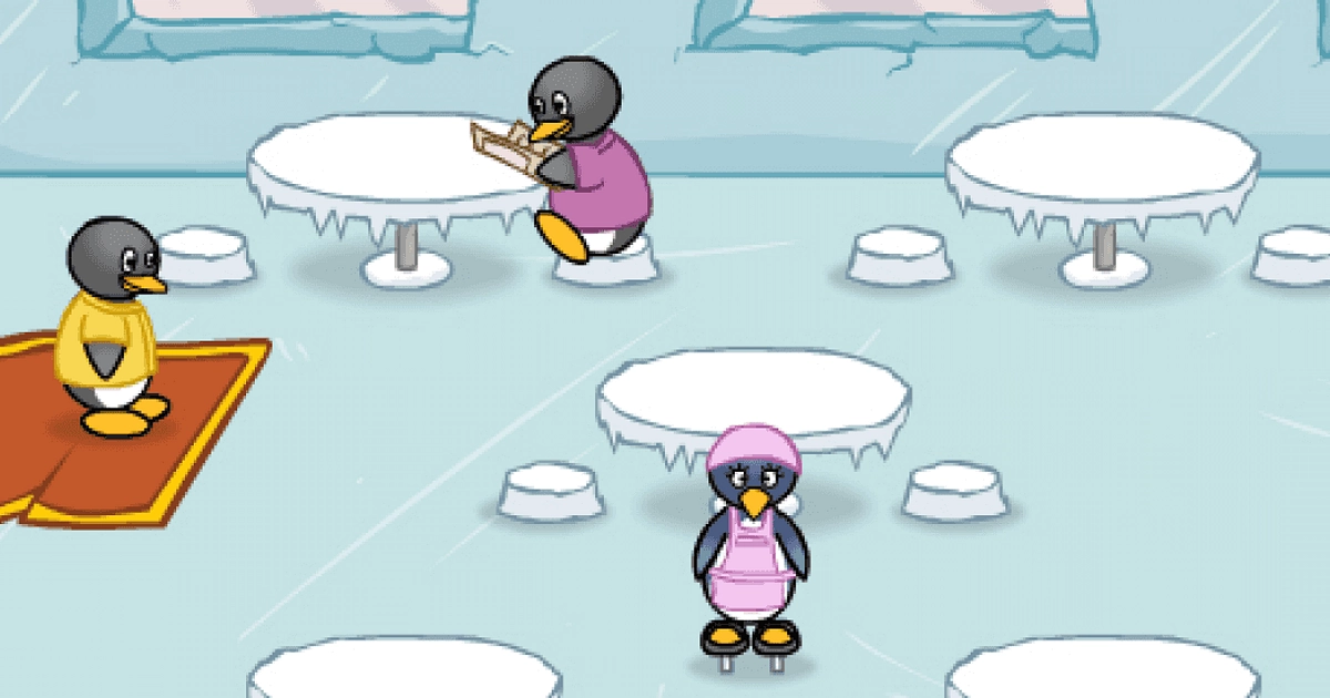 Penguin Diner - A Free Girl Game on