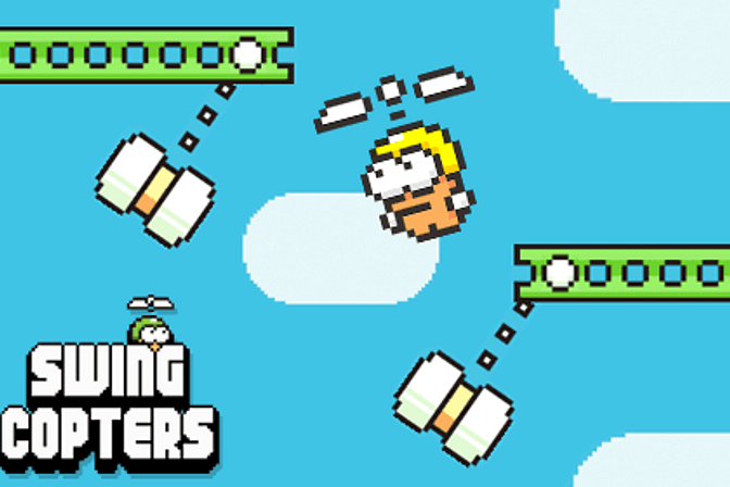 Flappy Bird follow-up Swing Copters will drive you to insanity - CNET