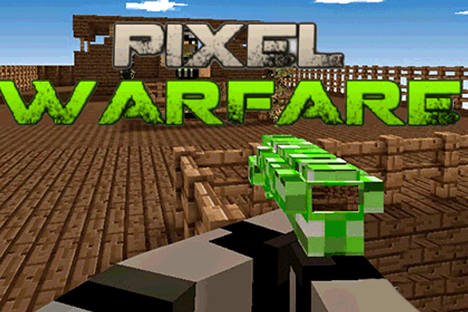 Pixel Crazy Minecraft Shooter - Play Game Online