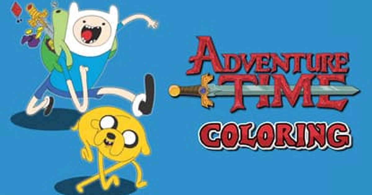 finn and jake coloring pages