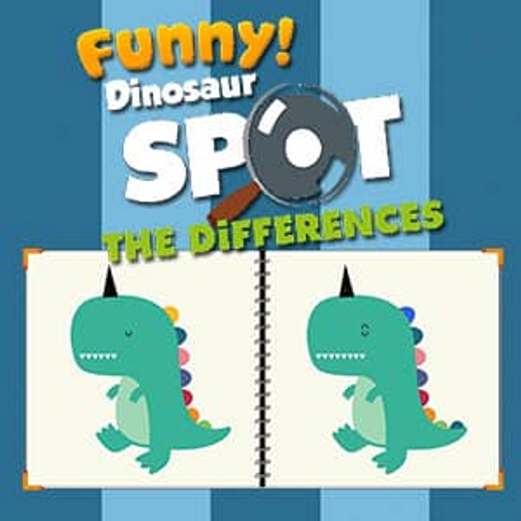 Funny Dinosaur Spot The Difference - Free Play & No Download | FunnyGames