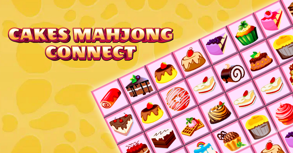 Cakes Mahjong Connect Jogo -Jogue online no Y8.com