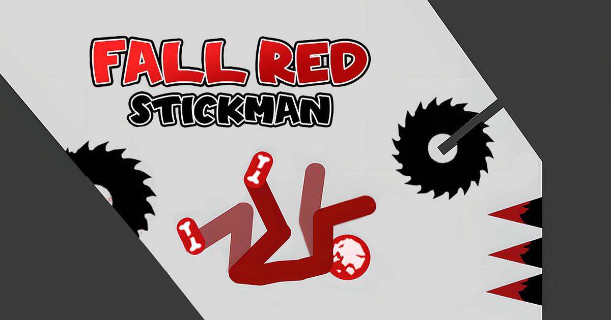 Fall Red Stickman 🕹️ Play Now on GamePix