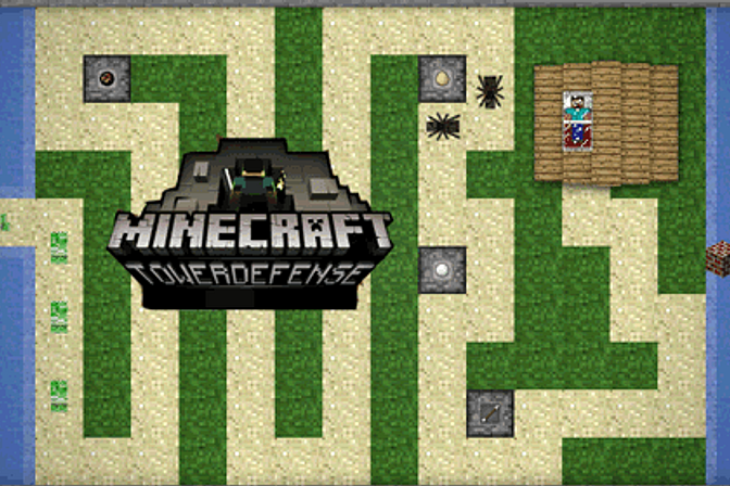 Minecraft: Tower Defense 1 - Jogo Grátis Online