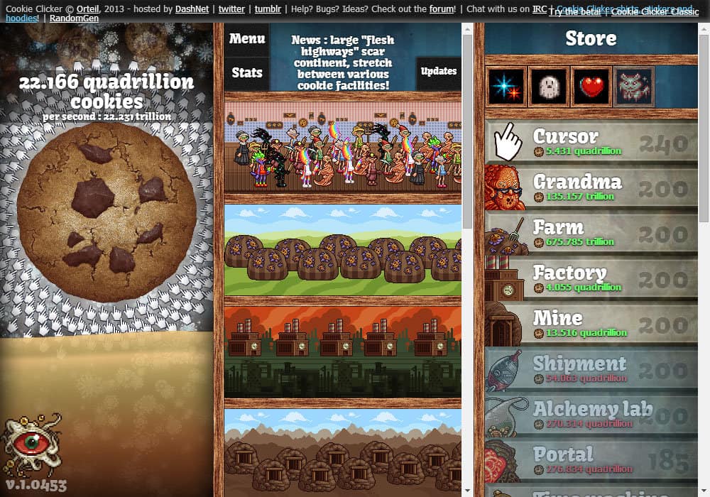 unity cookie clicker game