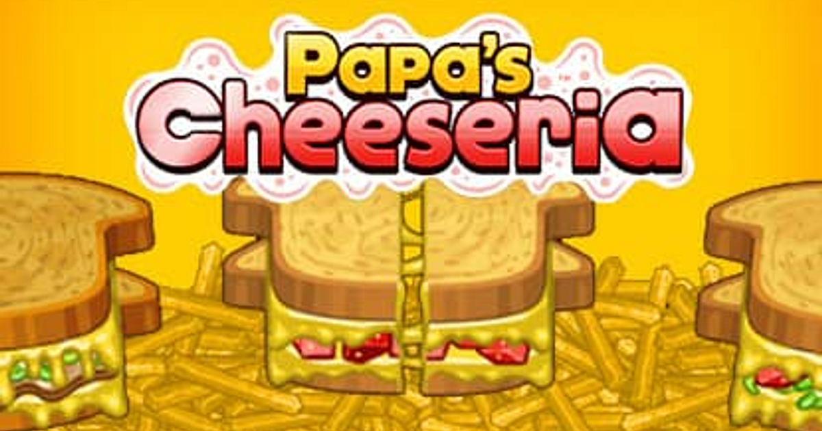 Conheça Papa's Cheeseria - Um novo jogo online e gratuito!
