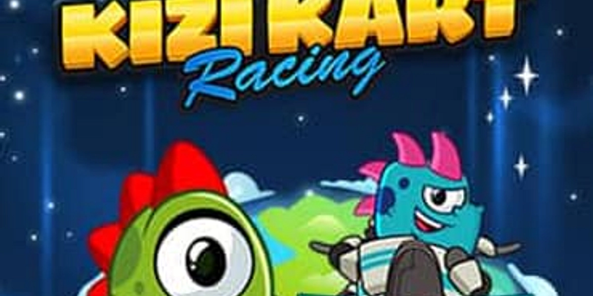 Kizi Kart Racing - Faça uma corrida com o famoso personagem Kizi!