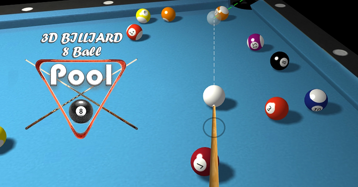 Jogo 3D Billiard 8 Ball Pool no Jogos 360