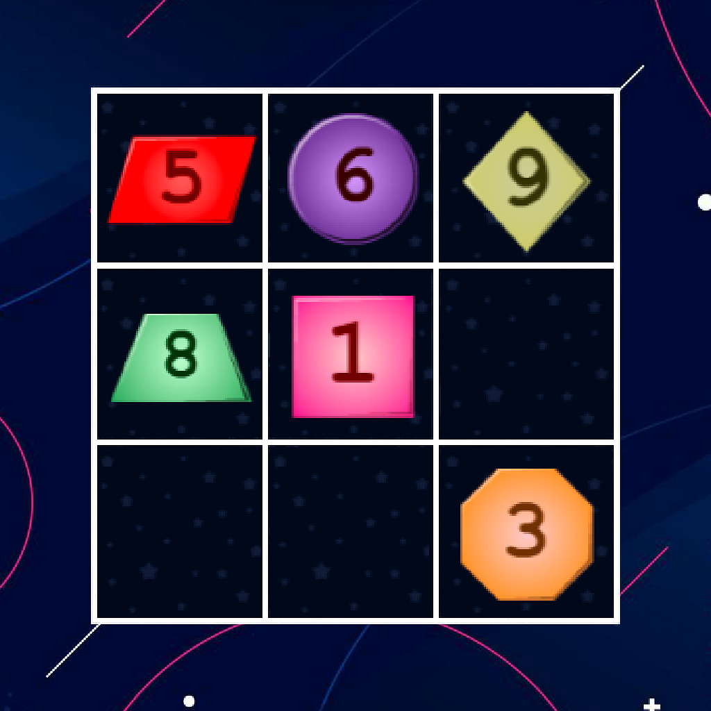 Shapes Sudoku - Free Play & No Download | FunnyGames