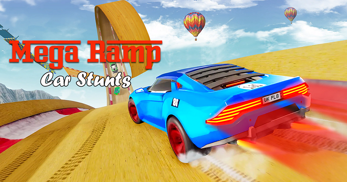 CAR STUNT RACES: MEGA RAMPS free online game on