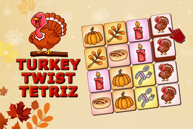 Turkey Twist Tetriz - Free Play & No Download