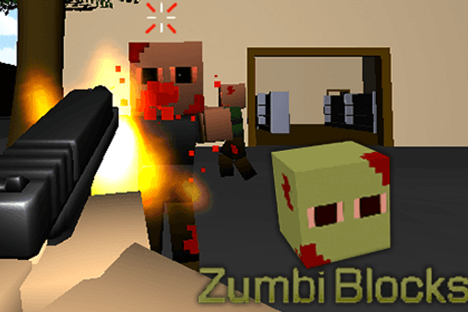 MINECRAFT: ZUMBI BLOCKS 3D free online game on