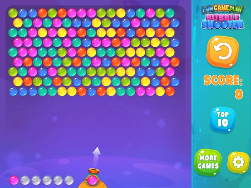 Fun Game Play Bubble Shooter - Free Play & No Download | FunnyGames