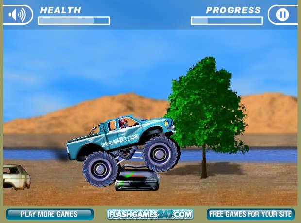 4 Wheel Madness 1 - Free Play & No Download | FunnyGames