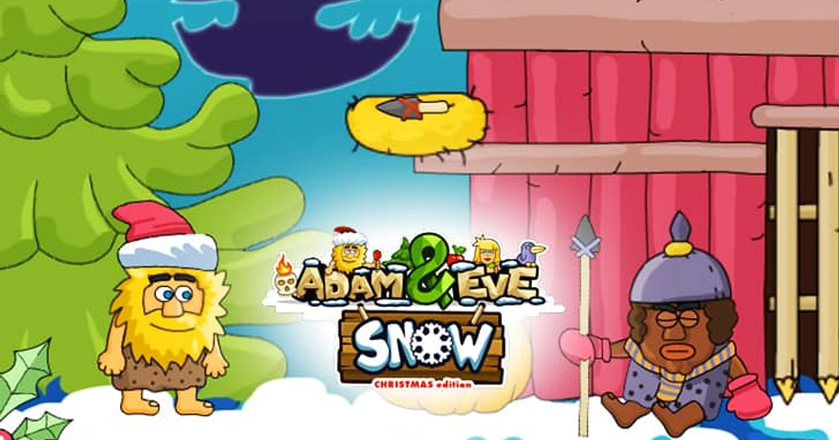 Adam and Eve: Snow - Free Play & No Download | FunnyGames