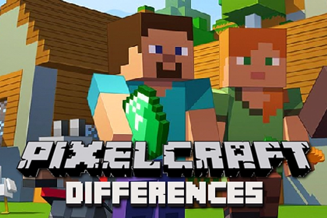 Pixelcraft Differences - Online Game - Play for Free