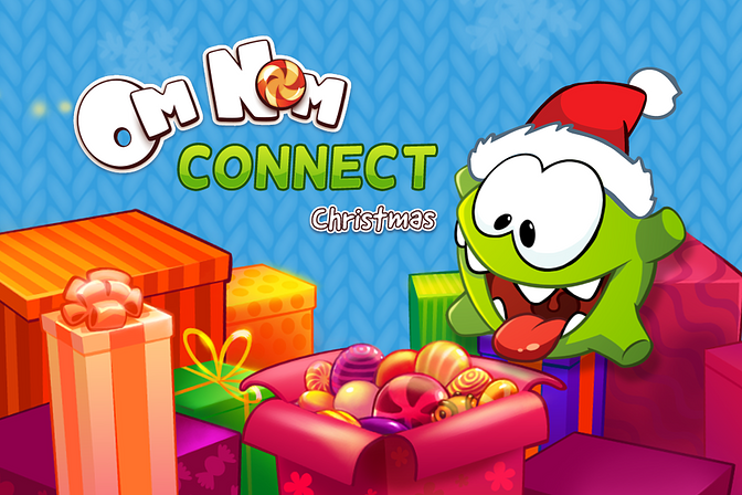 OM NOM BUBBLES jogo online no