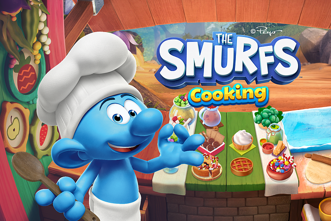 The Smurfs Cooking