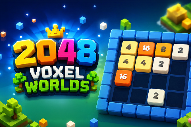 2048 Voxel Worlds
