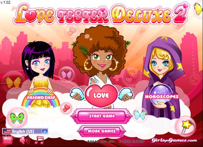 Play love tester and thousands of other popular games for girls, boys, kids...
