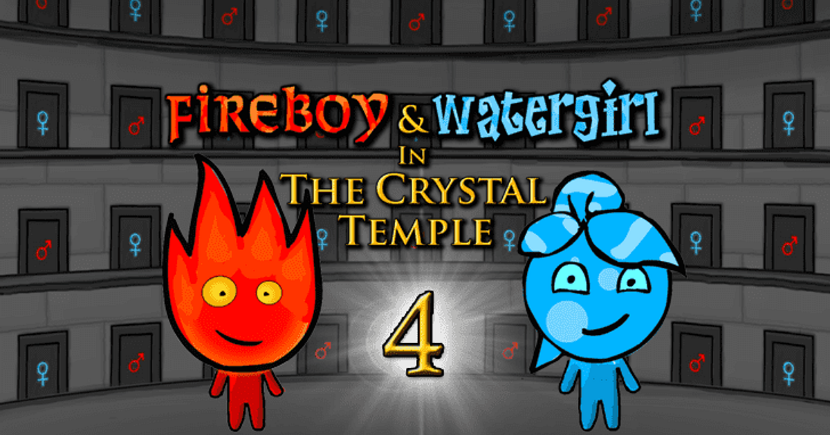 Fireboy and Watergirl-4 - The Crystal Temple Walkthrough─影片Dailymotion