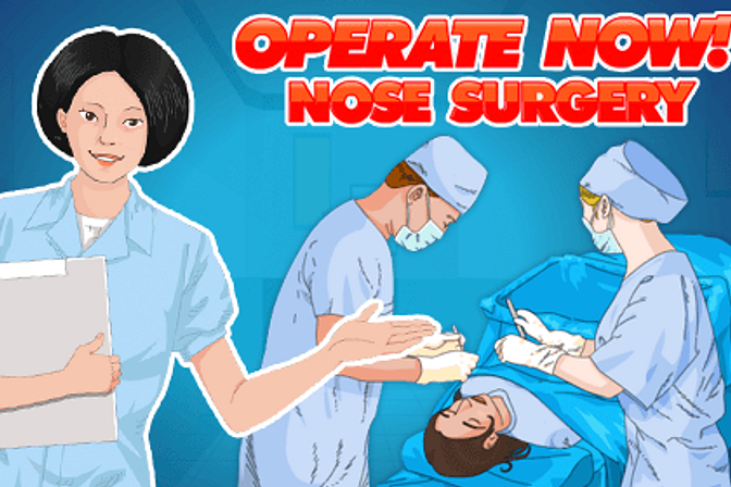 OPERATE NOW: NOSE SURGERY jogo online gratuito em