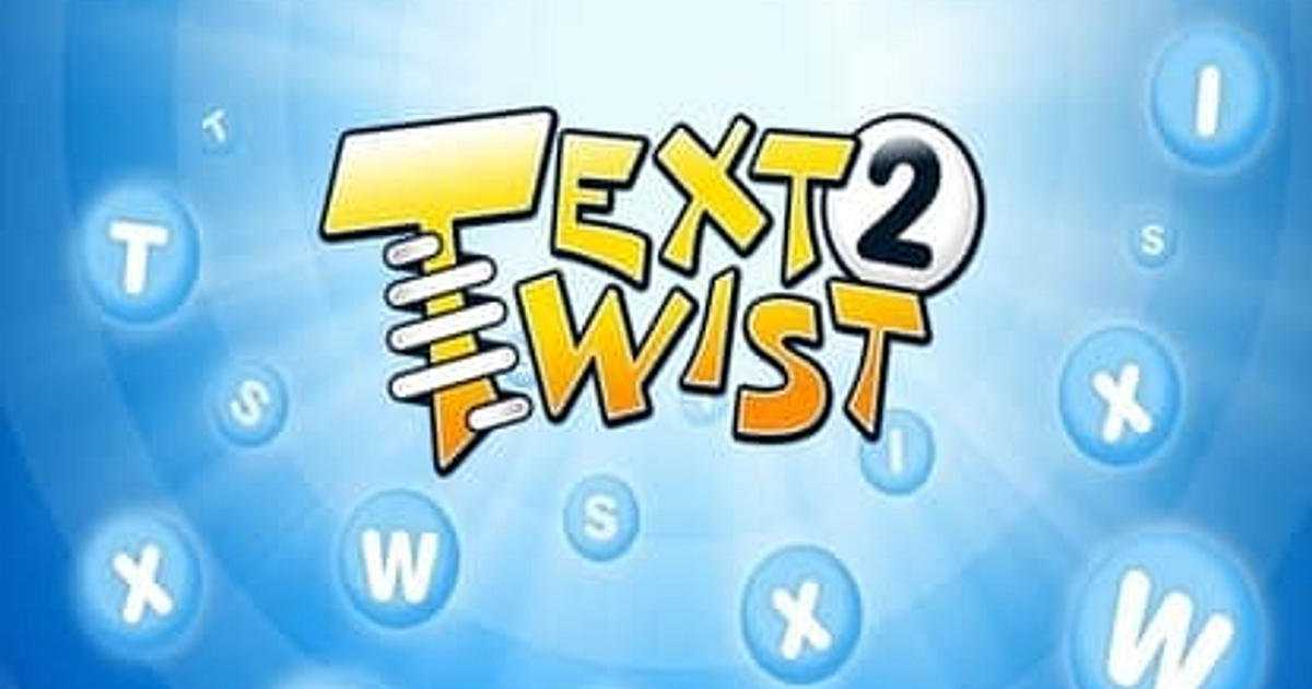 Text Twist 2 - Free Online Games