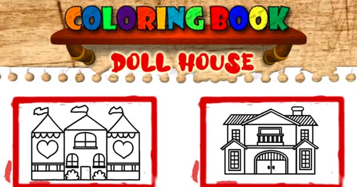 How to Draw Doll House  Drawing House 