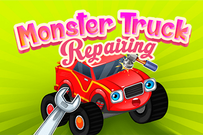 Monster Truck Repairing - Jogo Gratuito Online