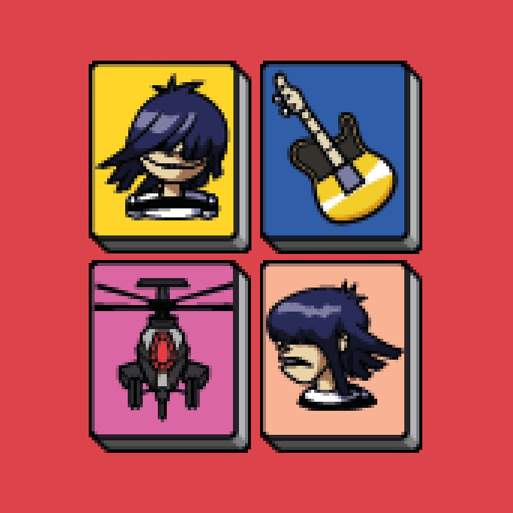 Gorillaz Tiles 