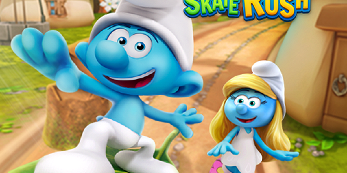 Smurf game - Find the village - boardgame / 2 -6 players