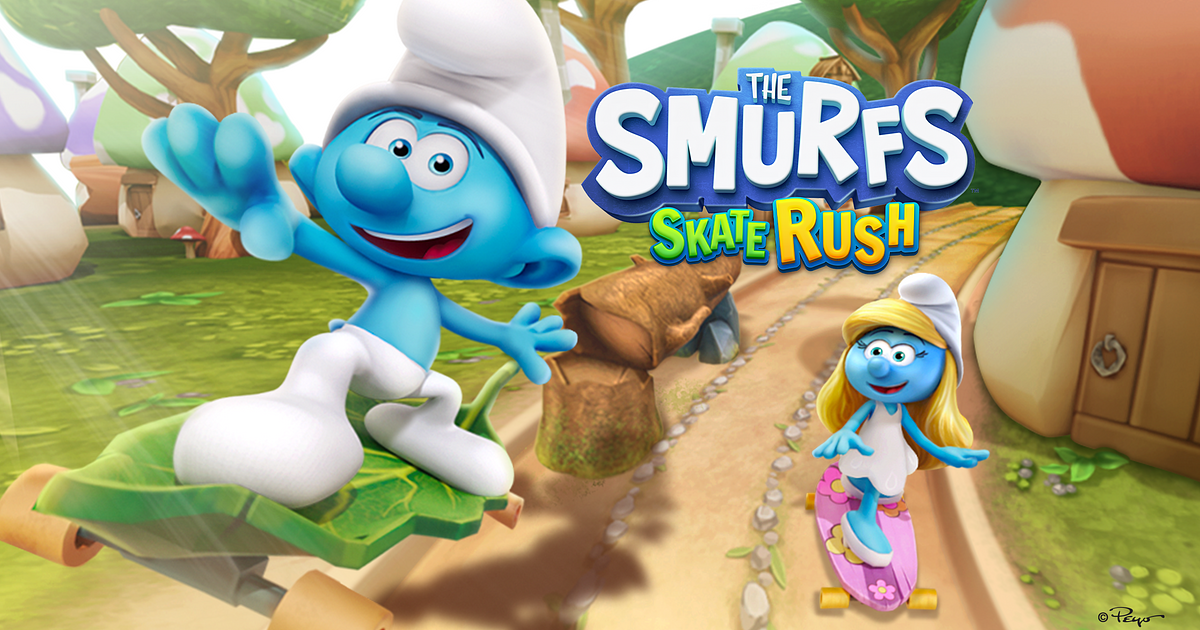 The Smurfs: Skate Rush no Jogos 360