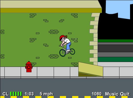 Sik Trix BMX Demo - Free Play & No Download | FunnyGames