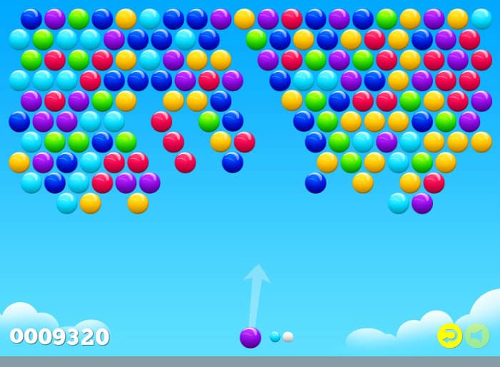 free online bubble shooter hit games