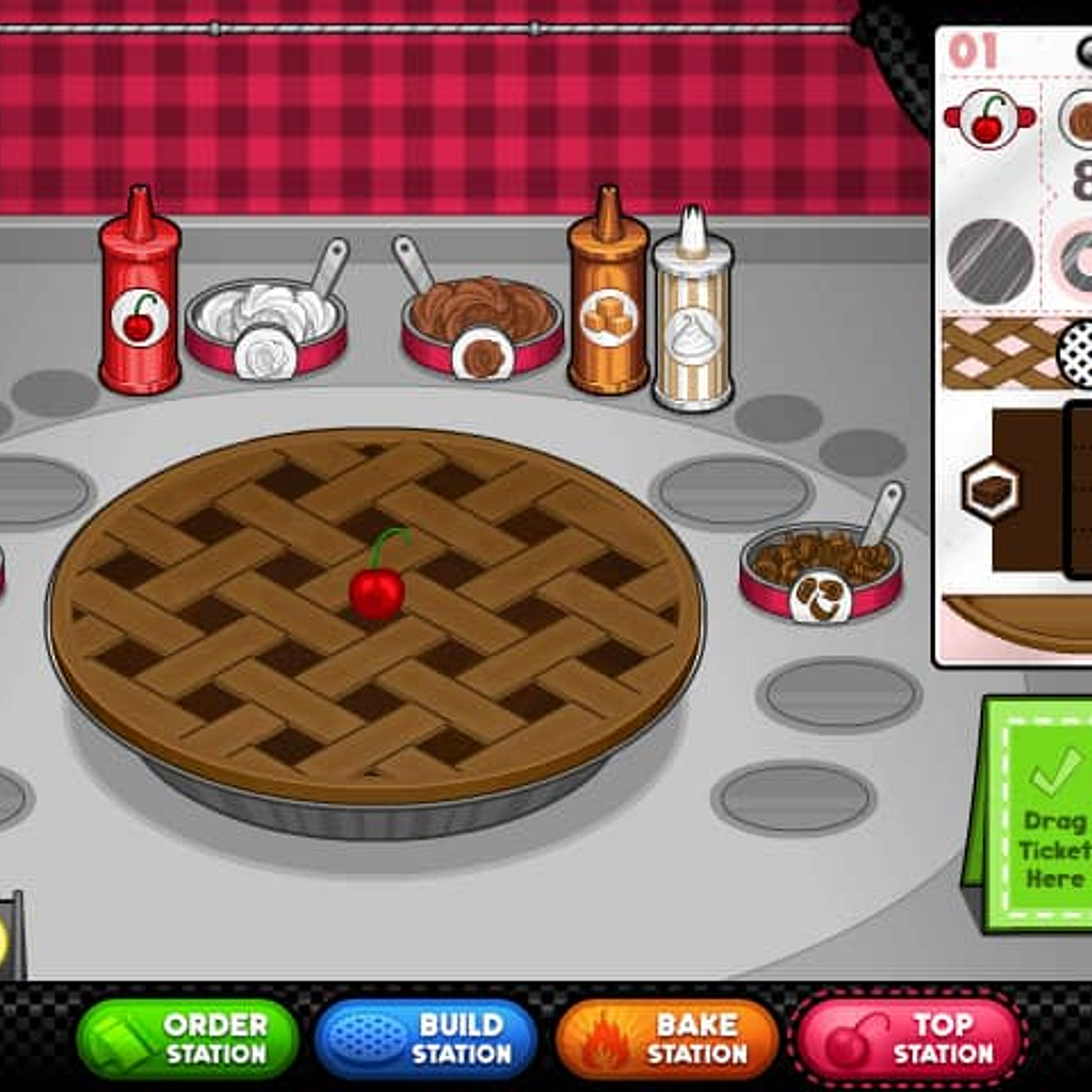 PAPA'S BAKERIA jogo online no