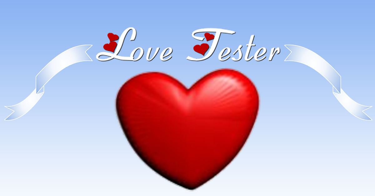 Love Tester Deluxe - Jogo Grátis Online