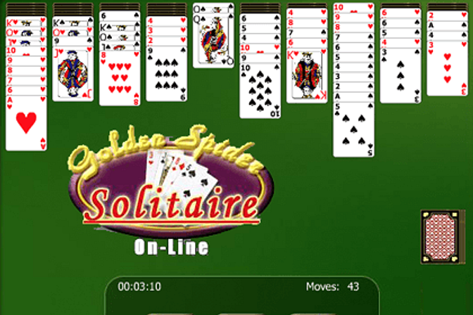 Spider Solitaire Card Game HD Playing Popular Free Classic