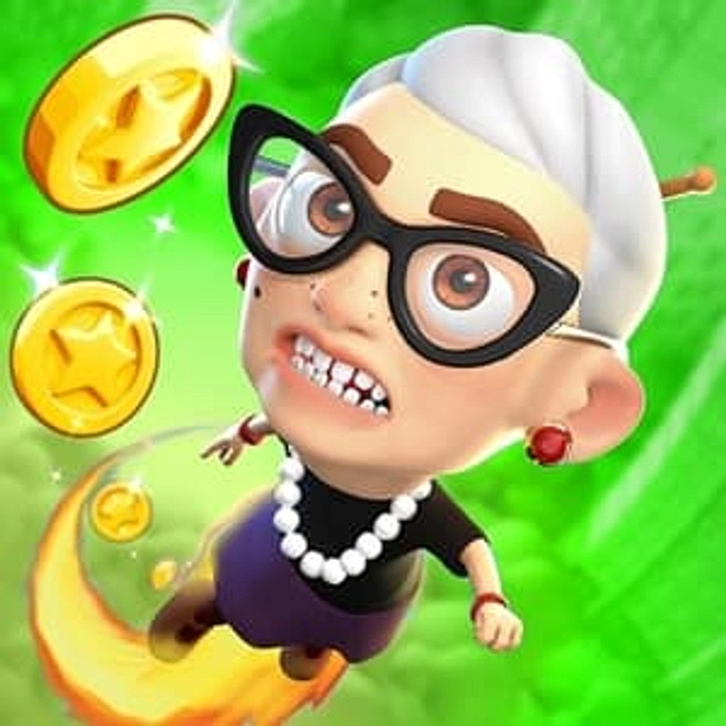 Angry Gran Jump Up - Free Play & No Download | FunnyGames