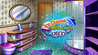 Ice Queen Bathroom Decoration