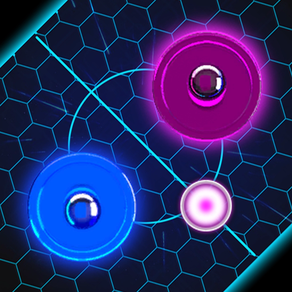 Glow Hockey HD - Free Play & No Download