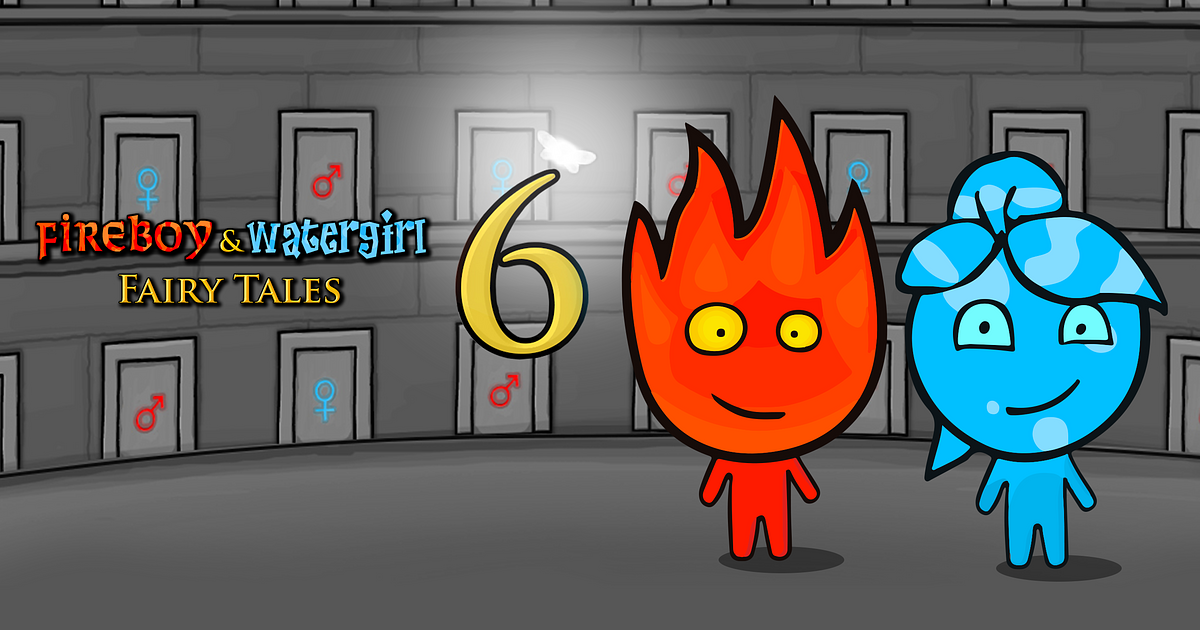 Fireboy & Watergirl 6: Fairy Tales em Jogos na Internet