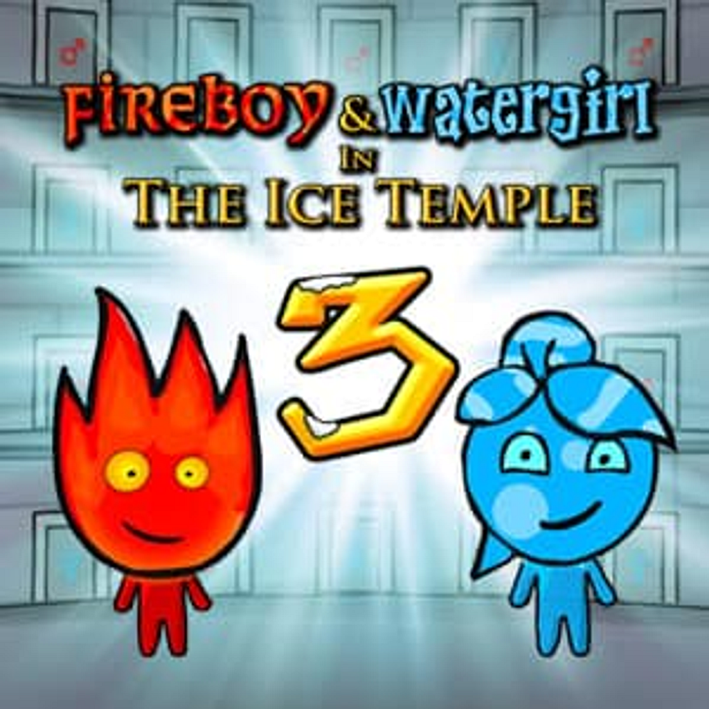 Fire Boy and Water Girl in the Ice Temple 3 - Episode 10 - Guest Appearance  from Badaxemax 