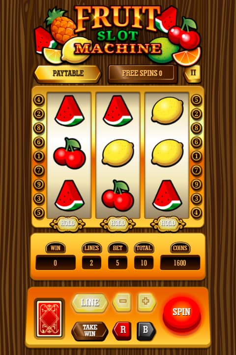 fruit cocktail slot machine