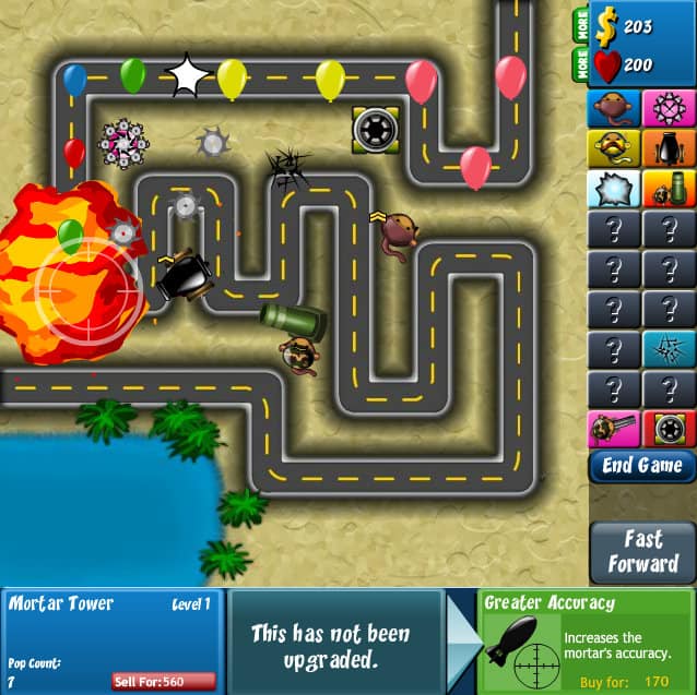 Bloons Tower Defence 4 Free Play No Download F