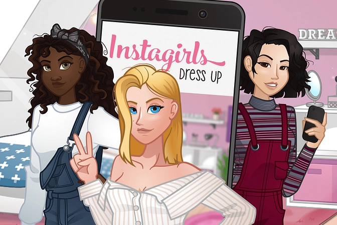 Instagirls Dress Up - Free Play & No Download