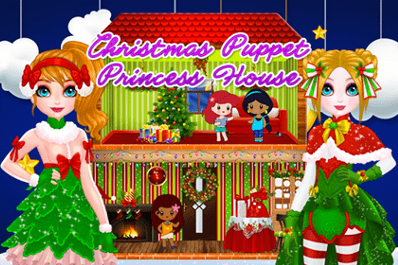 Christmas Puppet Princess House - Free Play & No Download FunnyGames 